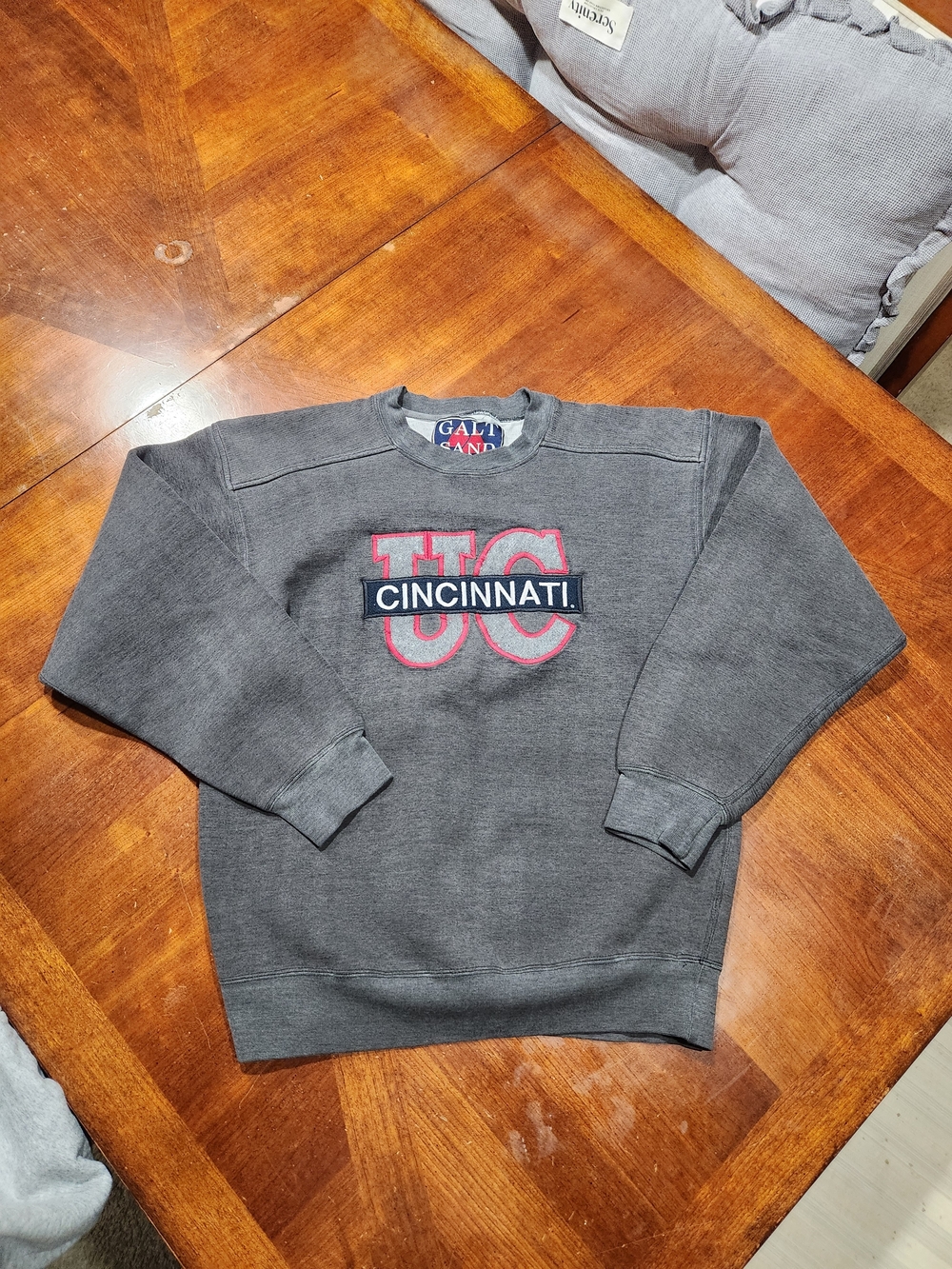 Vintage Galt Sand Cincinnati Sweatshirt Men Size Small